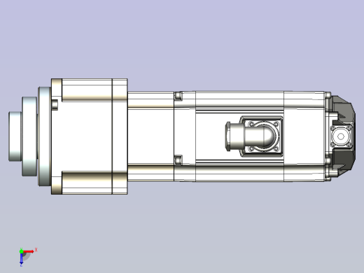 JSCC精研伺服减速电机 130mhf10俯视缩略图