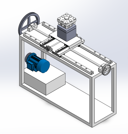 手动车床模型SW缩略图