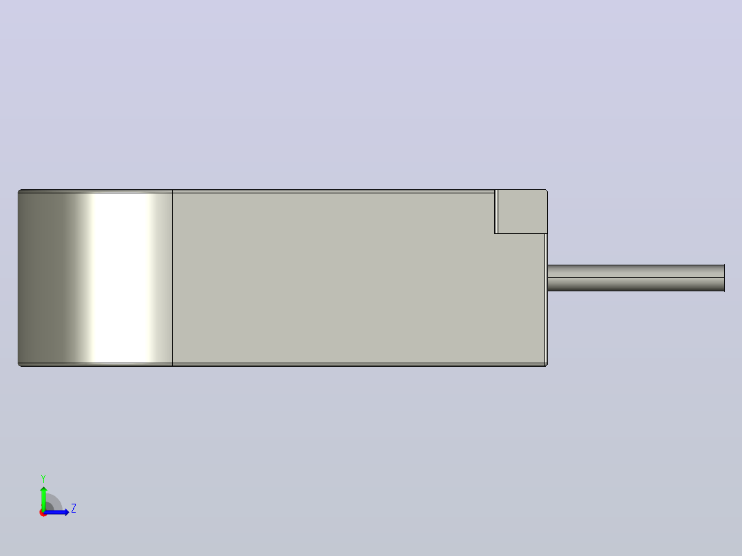接近开关传感器ZJK01-10-N-F左视图