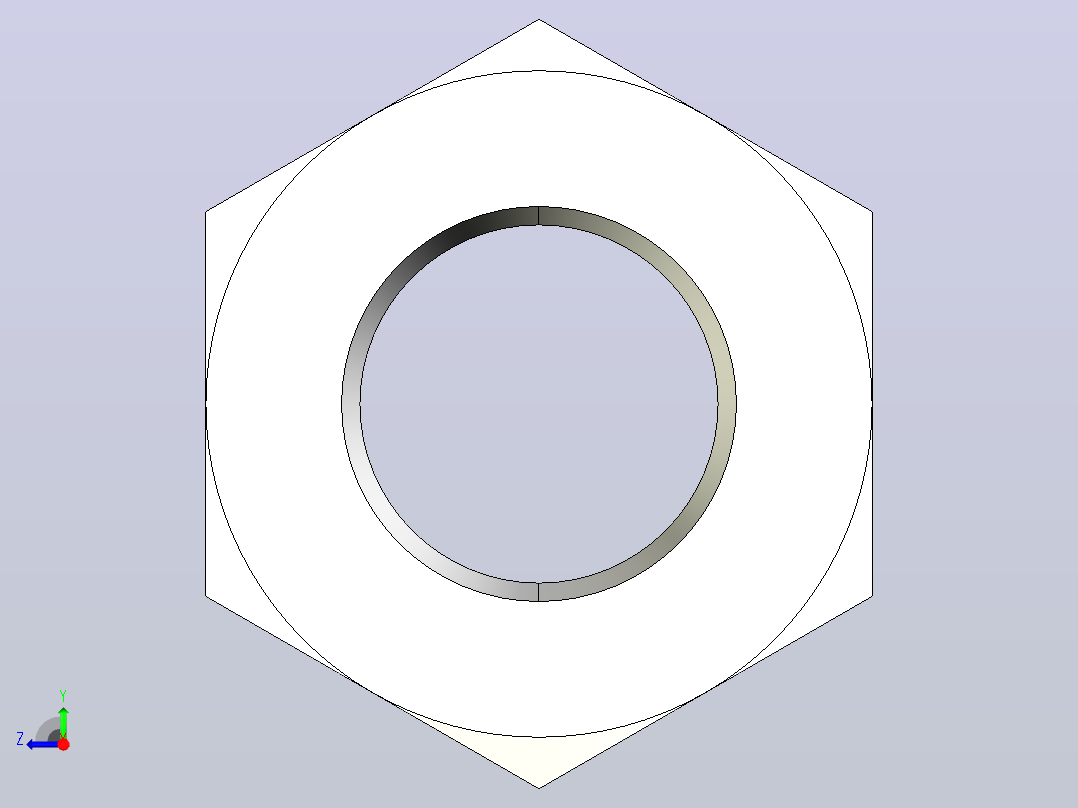 GB╱T 11618.2-2008[Ⅱ系列内螺纹转换接头FTC-Ⅱ20×22-Rp1／2]右视图