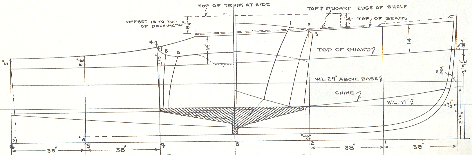 水手木船
