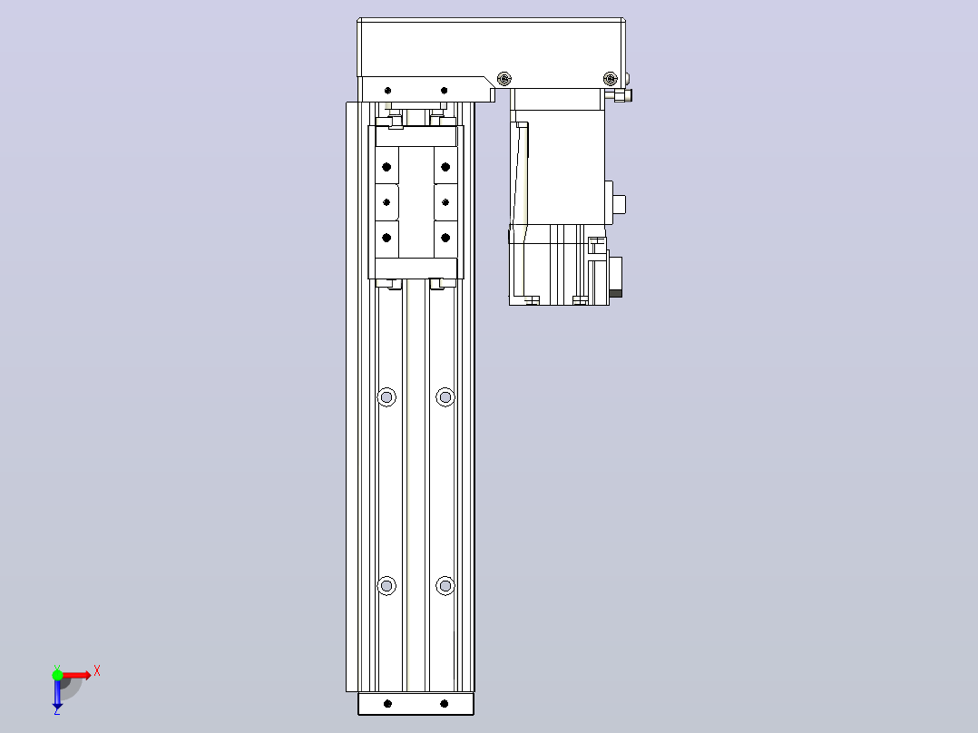 钢基模组TPA-KSR-5002C-250A1-MR-H1S0俯视图