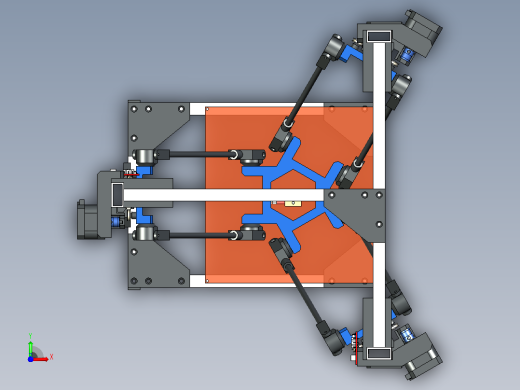 Alu-Frame 3D打印机前视缩略图