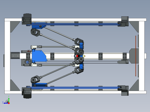 Alu-Frame 3D打印机右视缩略图