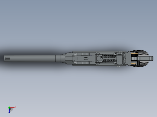 毛瑟手枪模型 M712 - C96俯视缩略图