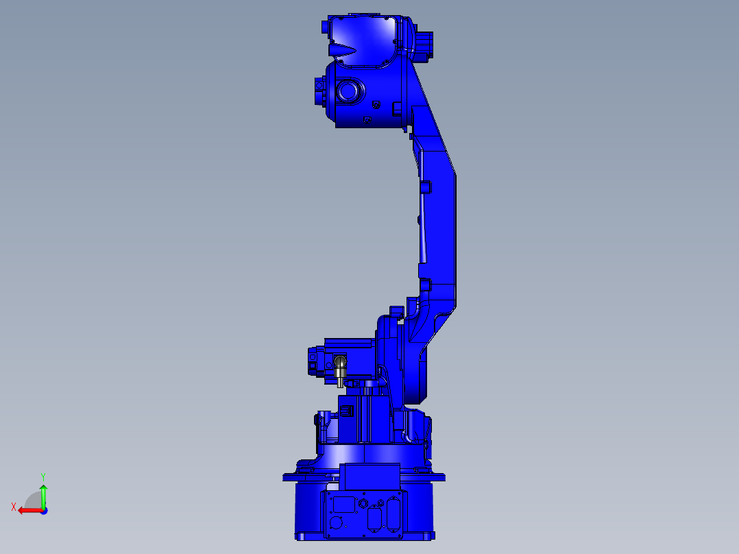 安川工业机器人 HP20D-6后视图