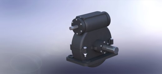 Modelado蜗轮蜗杆模型缩略图