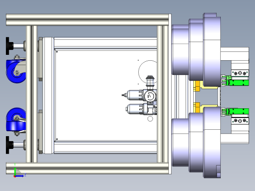 自动供料系统左视缩略图