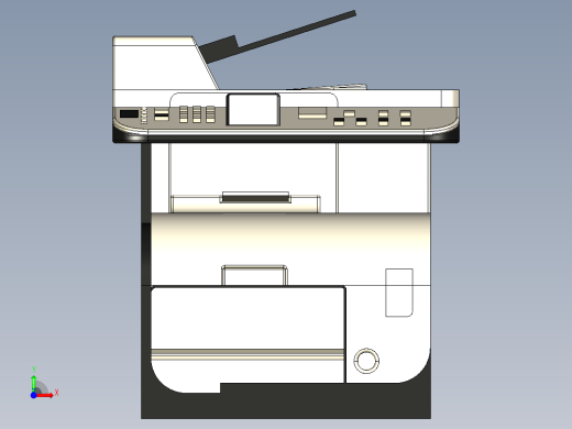 HP多功能打印机前视缩略图