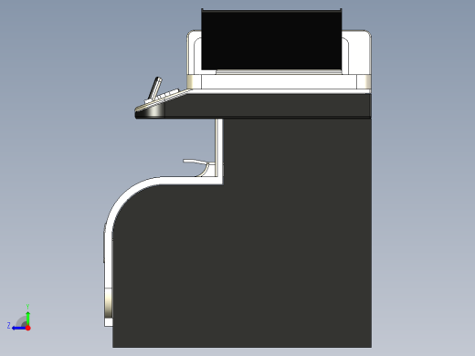 HP多功能打印机右视缩略图