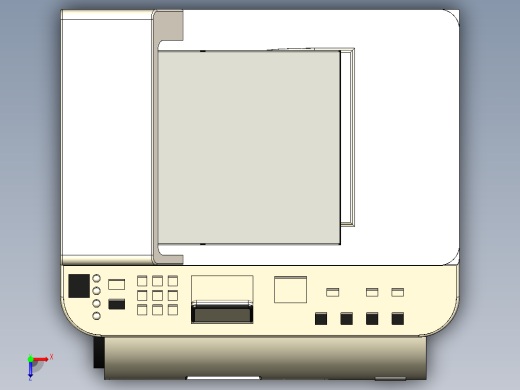 HP多功能打印机俯视缩略图