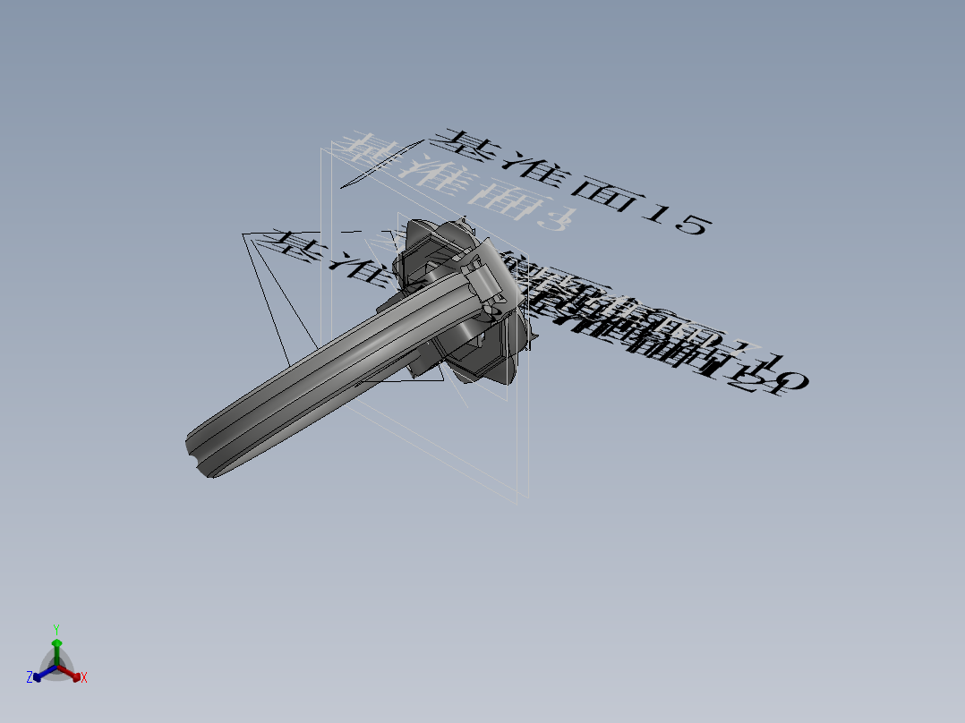 钻戒（钻石戒指）正等轴测图