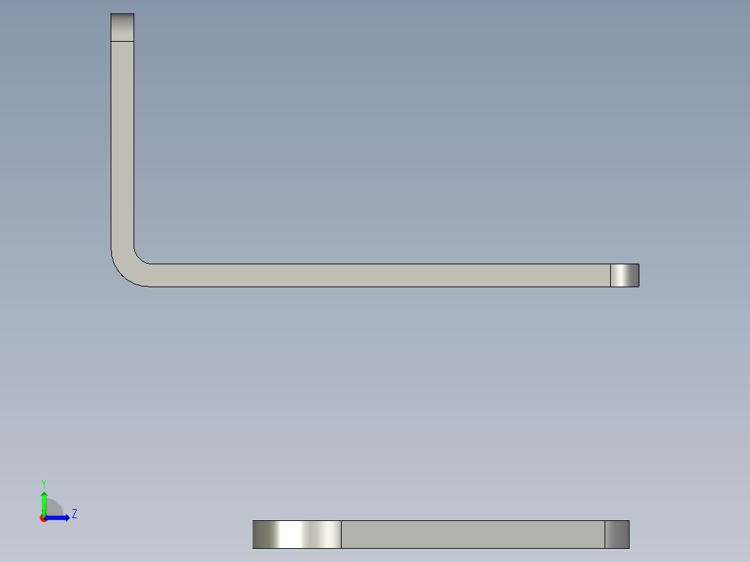 基恩士LV-H41bracket_kc图纸模型左视图