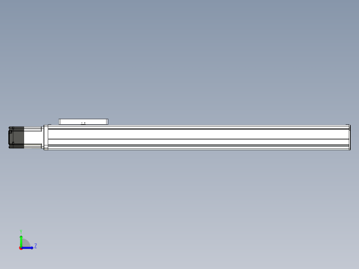 丝杠滑台-全封闭-EC17-Lx-C-S850-BC-P75-D3左视缩略图