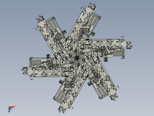 密封条自动锯切设备俯视缩略图