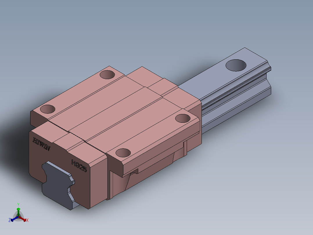 吉亚斯·线性海温正等轴测图