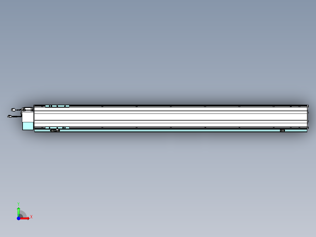 威洛博VBF同步带传动一般环境VBF14-L45-S1300-BLD-ZP40-C3前视图
