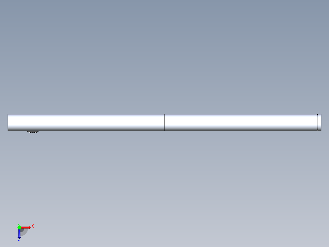 型材-KJN LED LIGHT STRIP 570MM WLB32ZC570PBQM俯视图