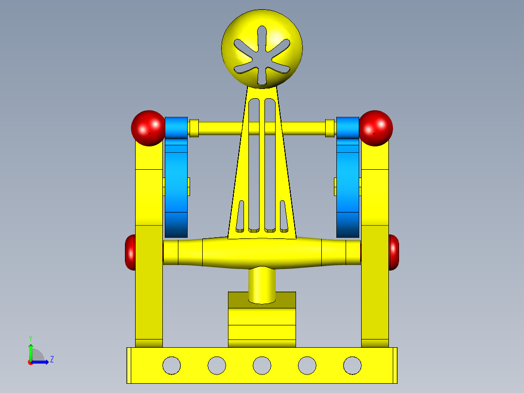 弹射器-STP左视图