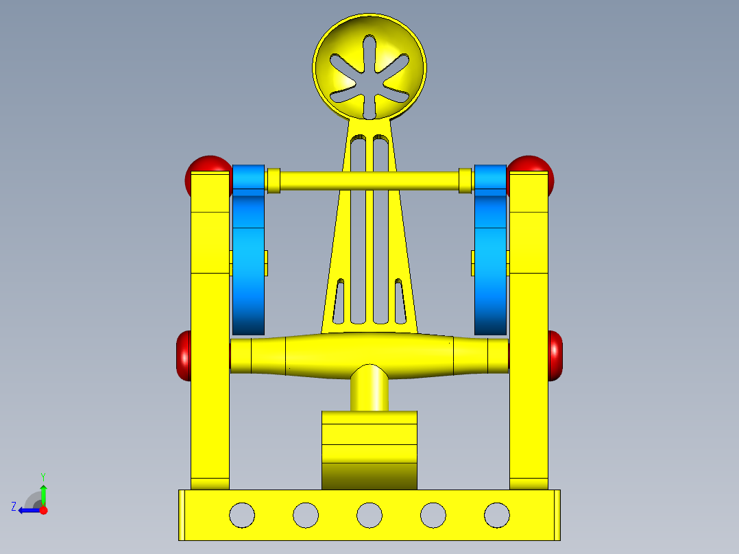 弹射器-STP右视图