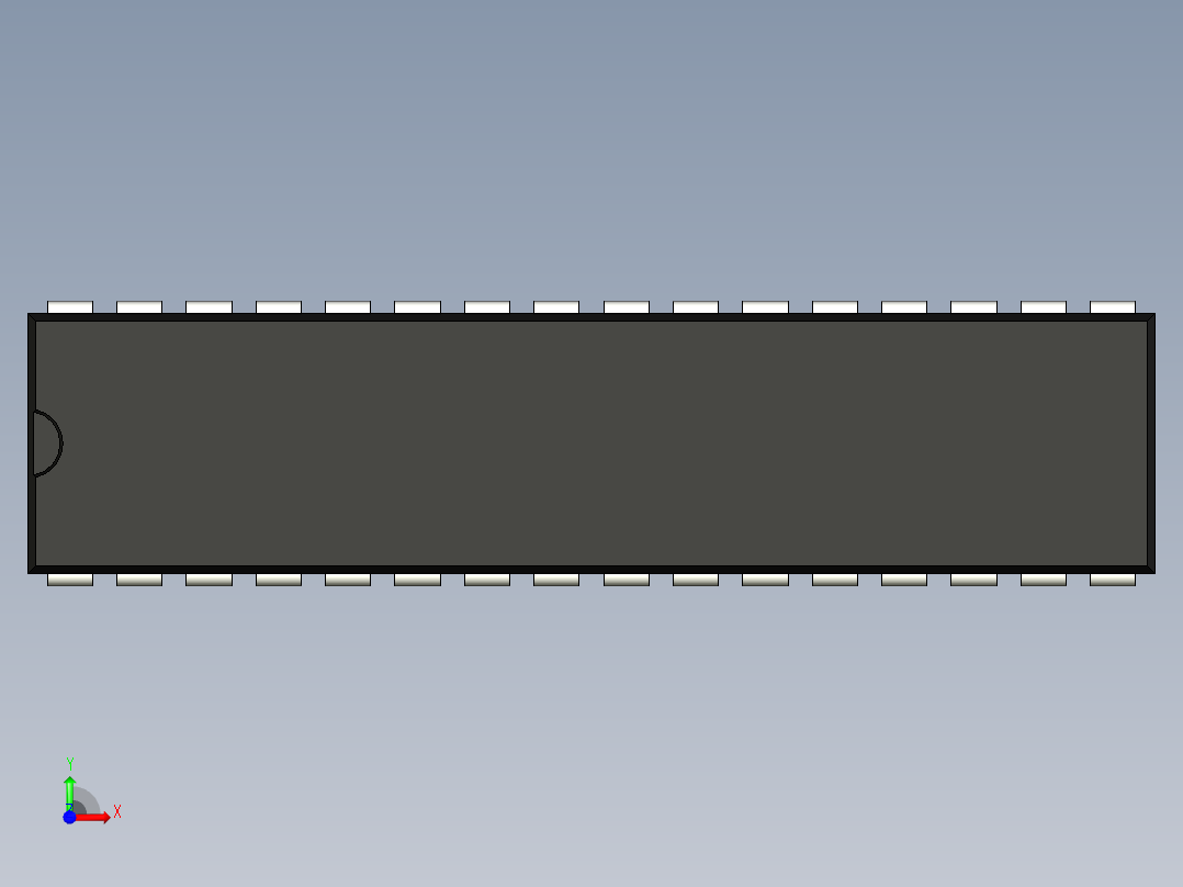 集成电路封装-MS-010AD前视图
