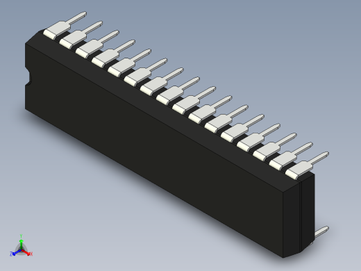 集成电路封装-MS-010AD正等轴测缩略图
