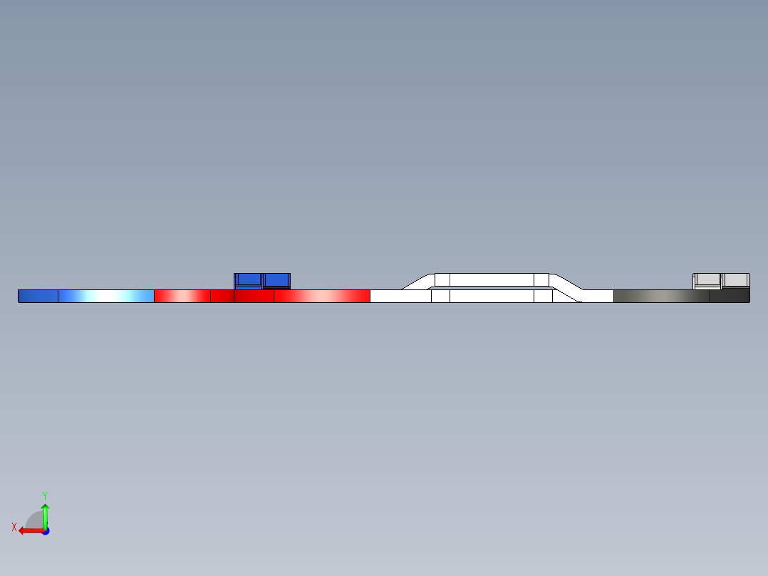 四驱车跑道1后视图