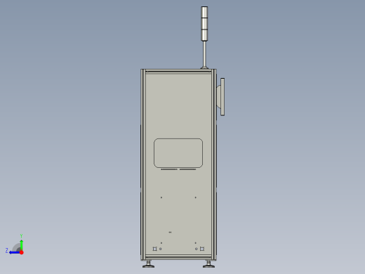 芯片封装双工位注压一体机step右视缩略图