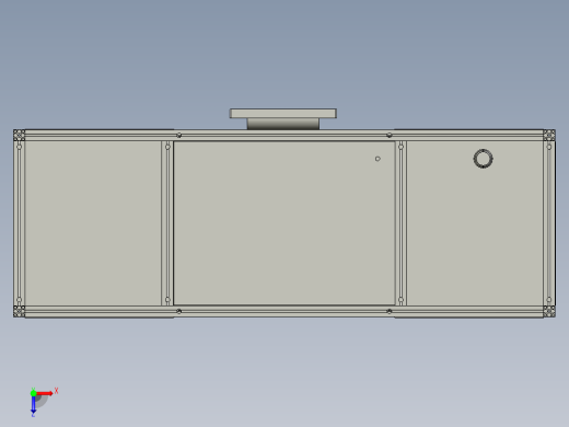 芯片封装双工位注压一体机step俯视缩略图