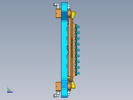 UX260 HINGE CAP L  CNC3-20200303左视缩略图