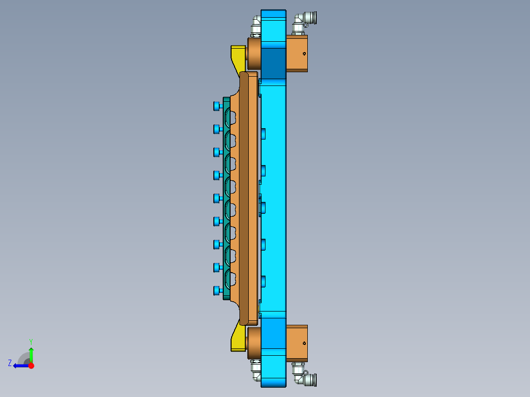 UX260 HINGE CAP L  CNC3-20200303右视图