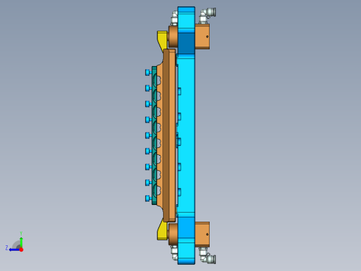 UX260 HINGE CAP L  CNC3-20200303右视缩略图