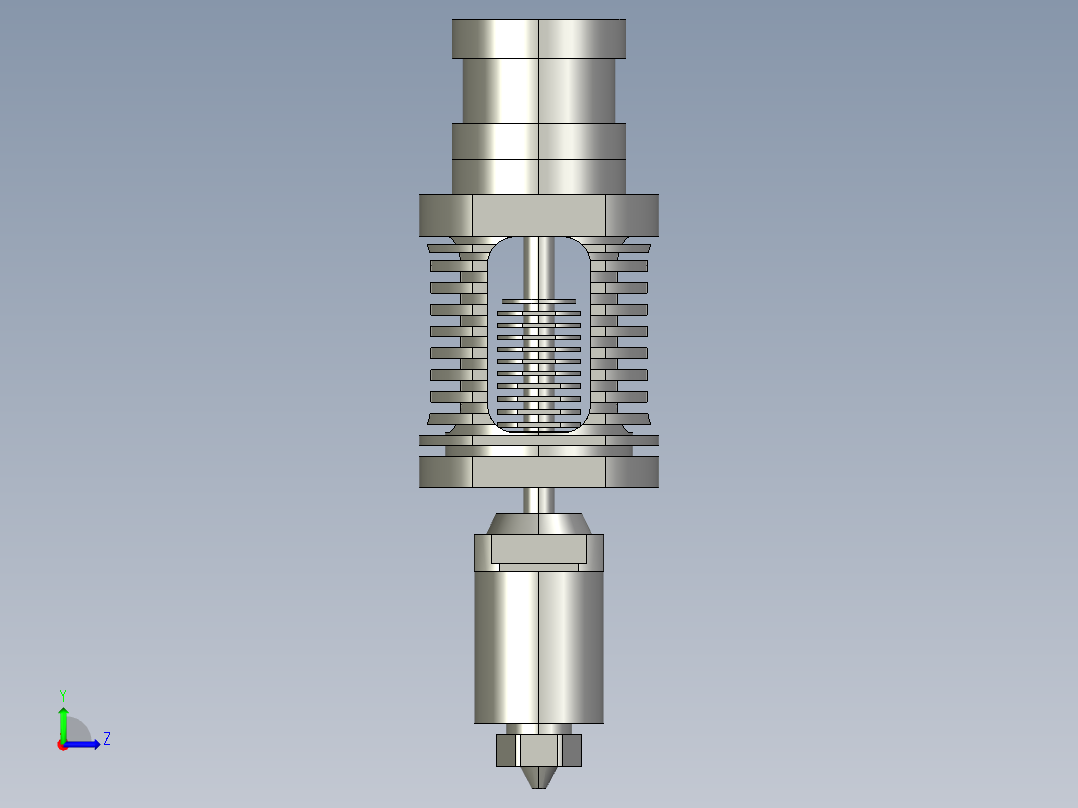 A0002490-5APLUS V6 全金属热端 VORON2.4 V6左视图