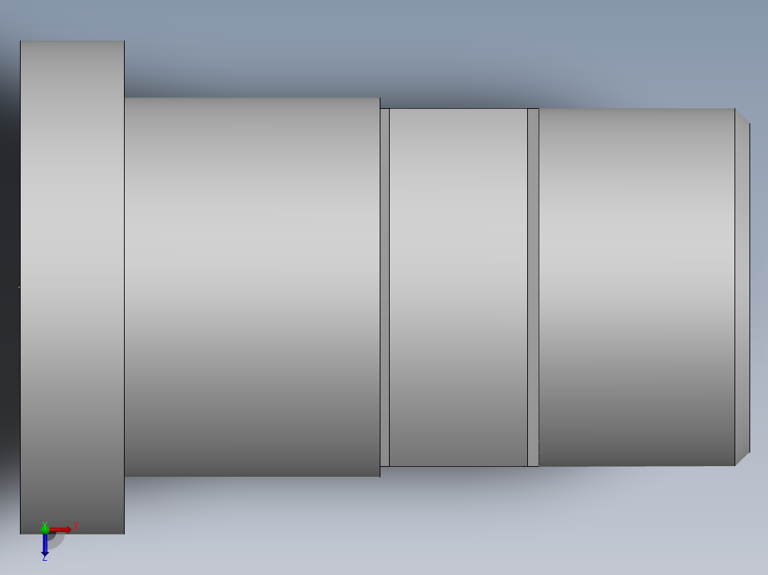 法兰接头、1DFS-30-12俯视图
