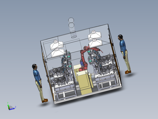 汽车座椅骨架机器人焊接工作站