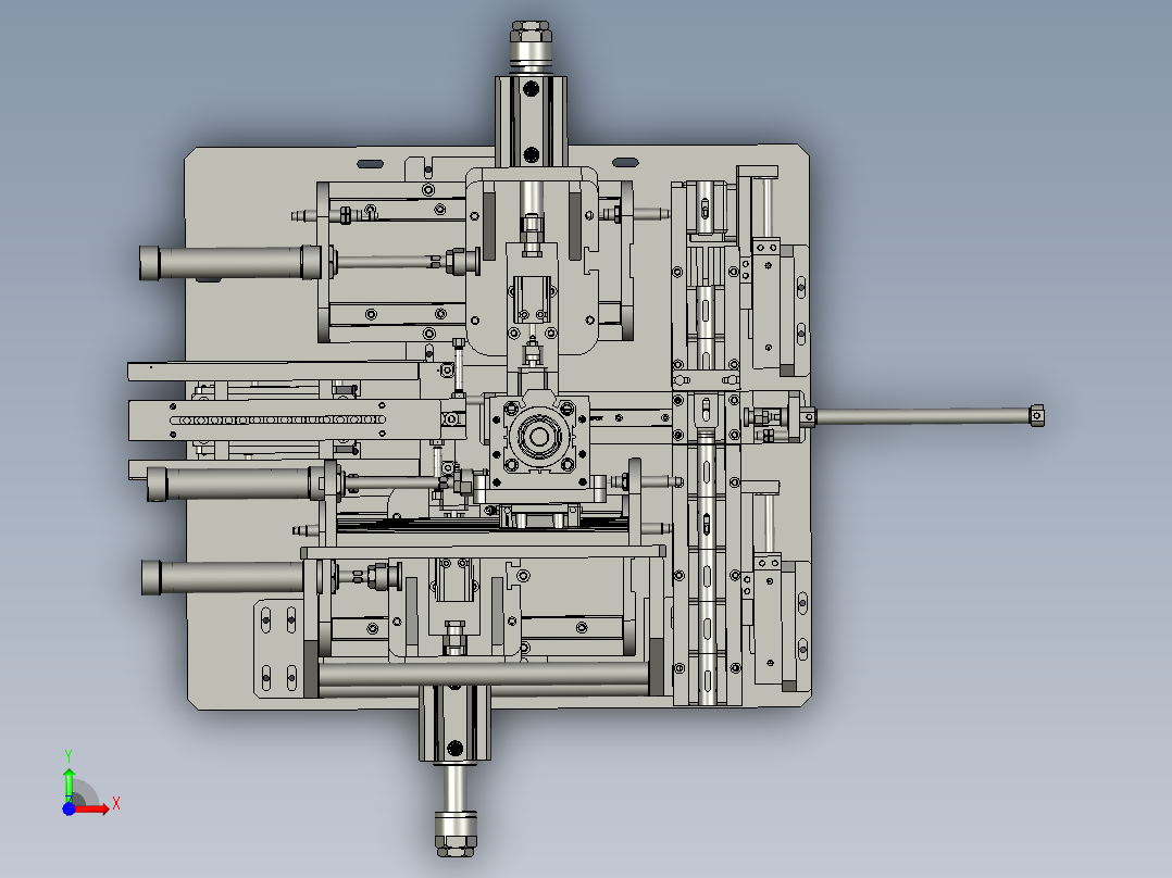 L6锌件上料工位前视图