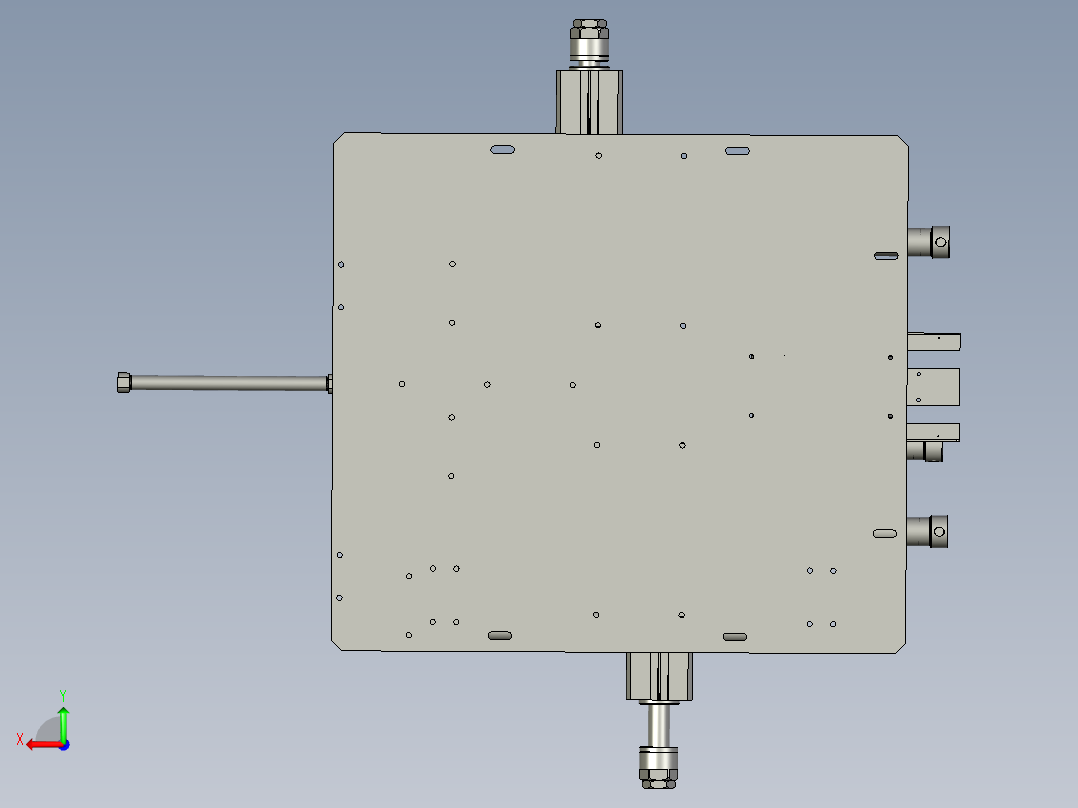 L6锌件上料工位后视图