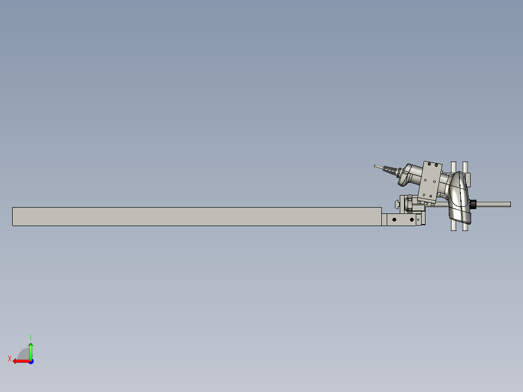 扫码结构后视图