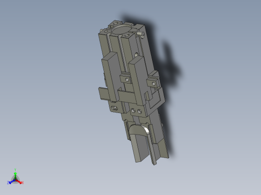 绝缘块对比图-气爪