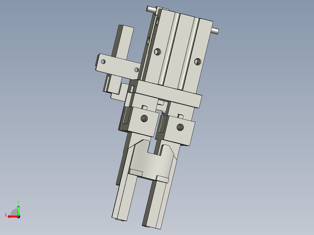 绝缘块对比图-气爪后视图