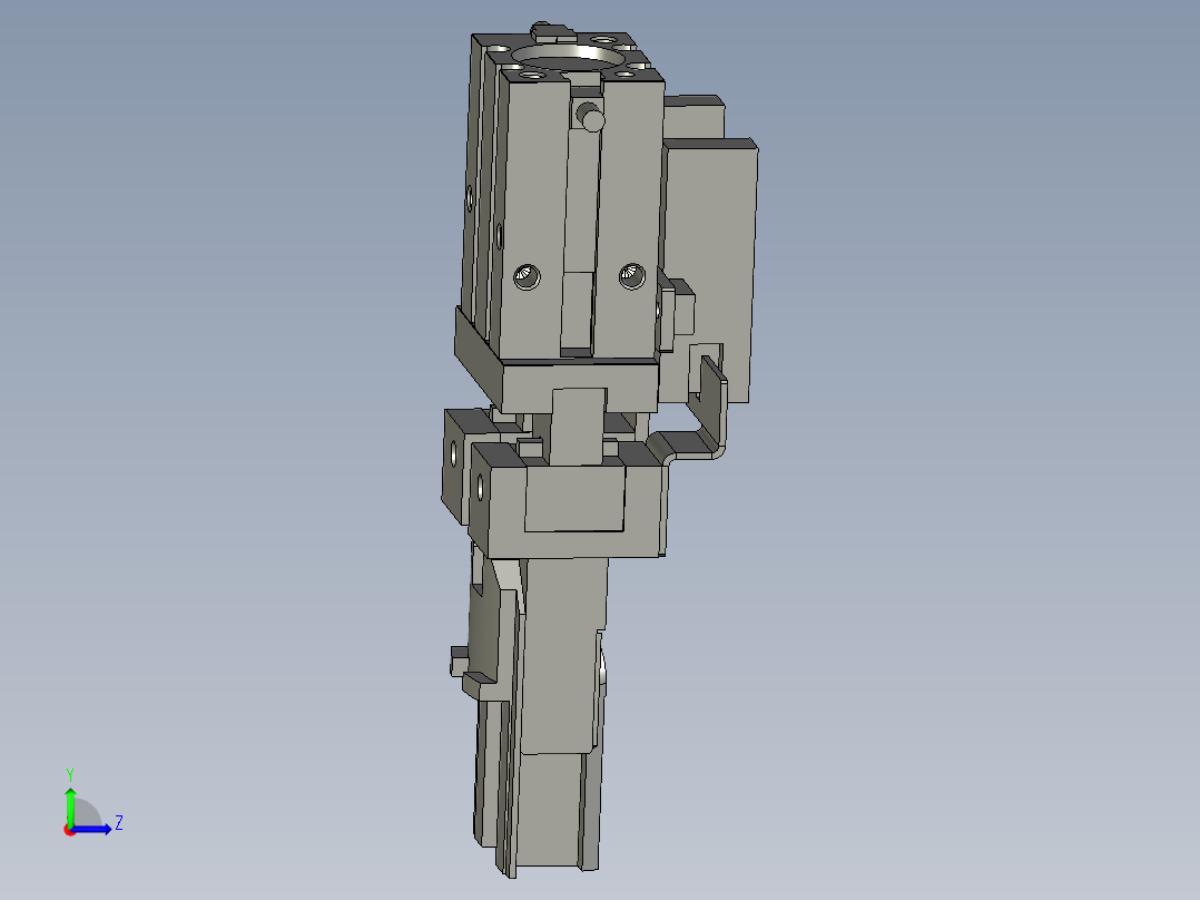 绝缘块对比图-气爪左视图