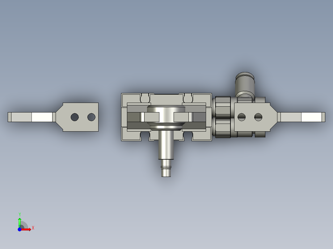 860-0300夹爪B模组前视图