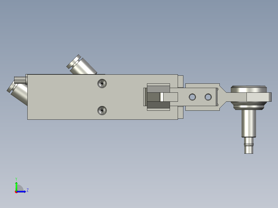 860-0300夹爪B模组左视图