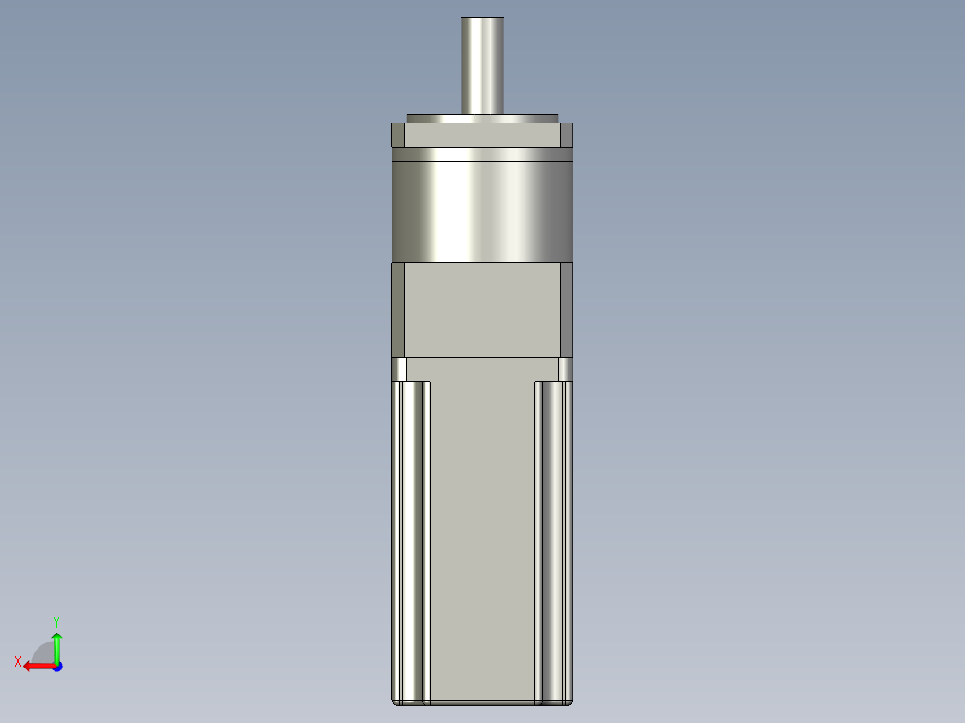 松下伺服-400W-10后视图