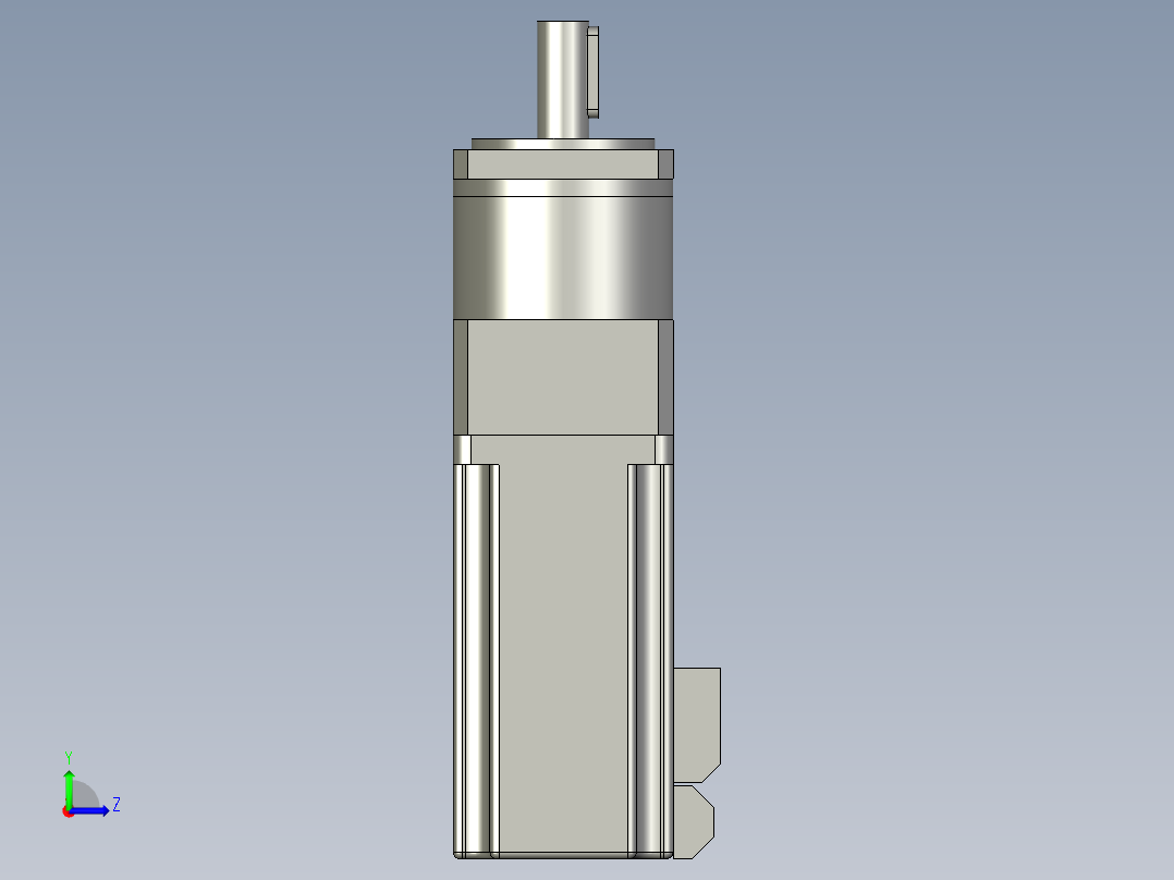松下伺服-400W-10左视图