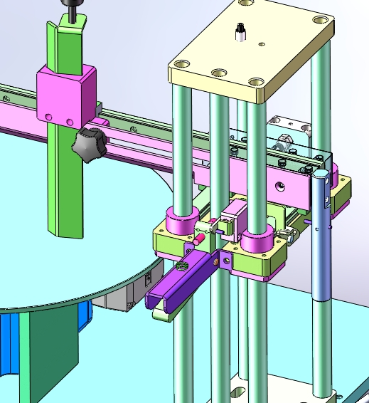 抹胚机设备3D图纸+Solidworks设计