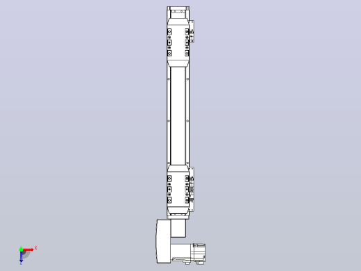 皮带直线轴双滑块型TPA-GCBS-50-P42-L100-QL-M10-N3俯视缩略图