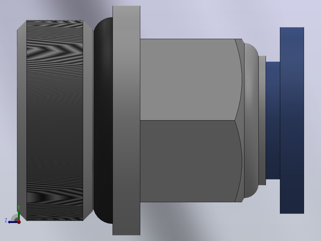 IPC-G 螺纹直通-G螺纹_IPC10-G04右视图