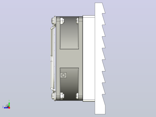 TX9801风扇及过滤器[TX9801-115]右视缩略图