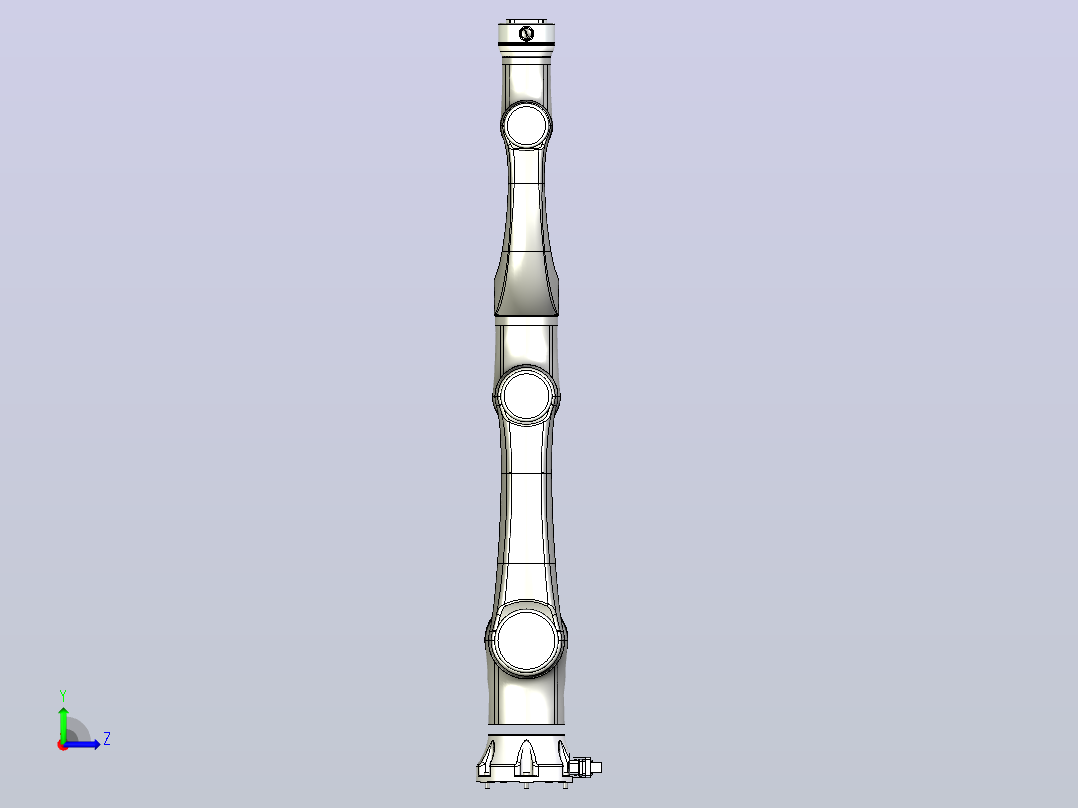 HansRobot_P05 5kg 800_总线末端-x_t左视图